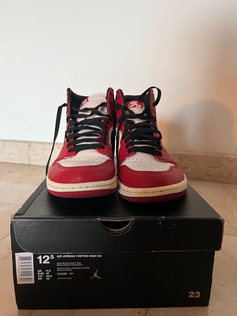 Air jordan shop 1 chicago 23