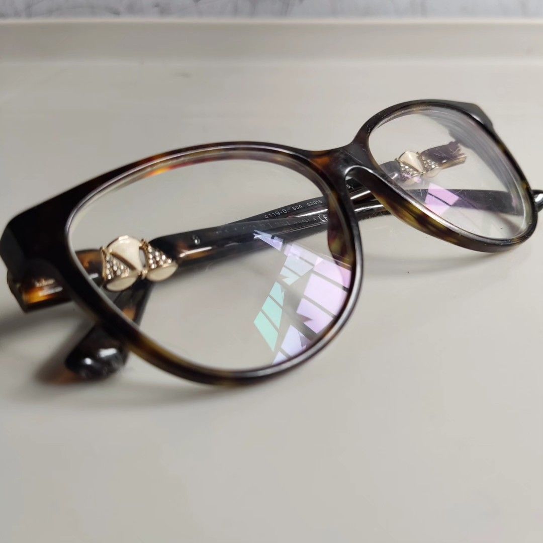 Gambar 2 - Kacamata Cateyes BVLGARI Original Made in Italy Second Good Condition