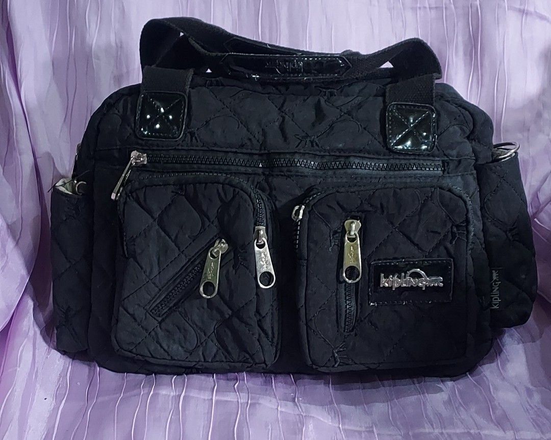 Kipling quilted bag top