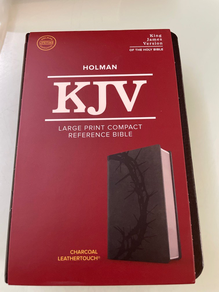 KJV Large Print Compact Bible, Hobbies & Toys, Books & Magazines