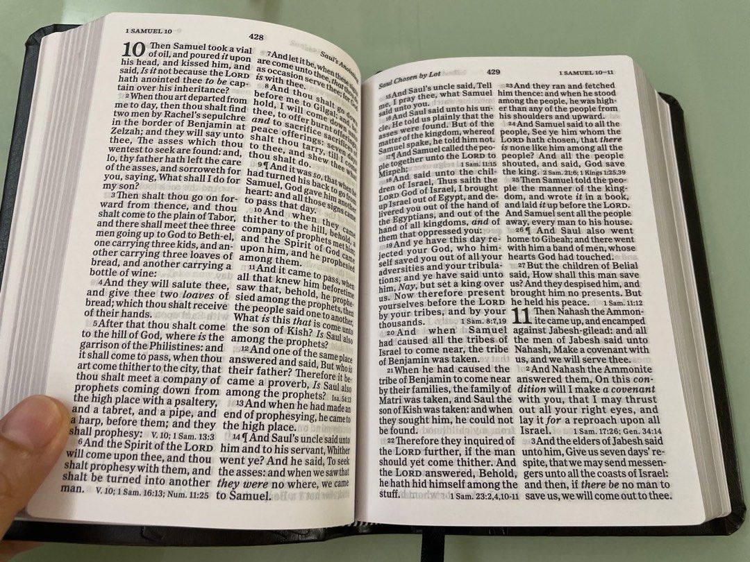 KJV Large Print Compact Bible, Hobbies & Toys, Books & Magazines