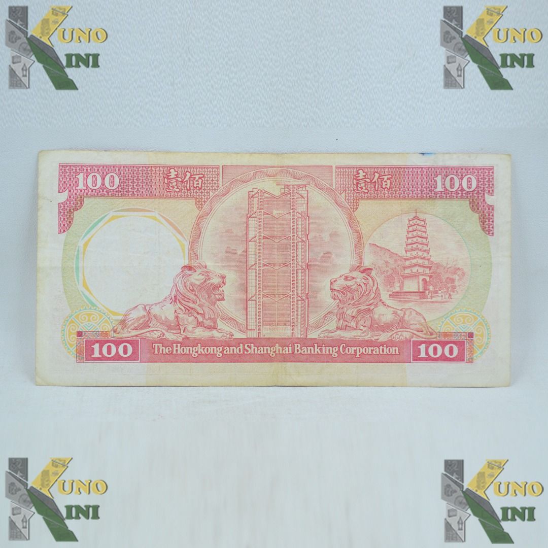 koleksi-real-uang-kertas-hkd-100-hongkong-1987-hsbc-on-carousell