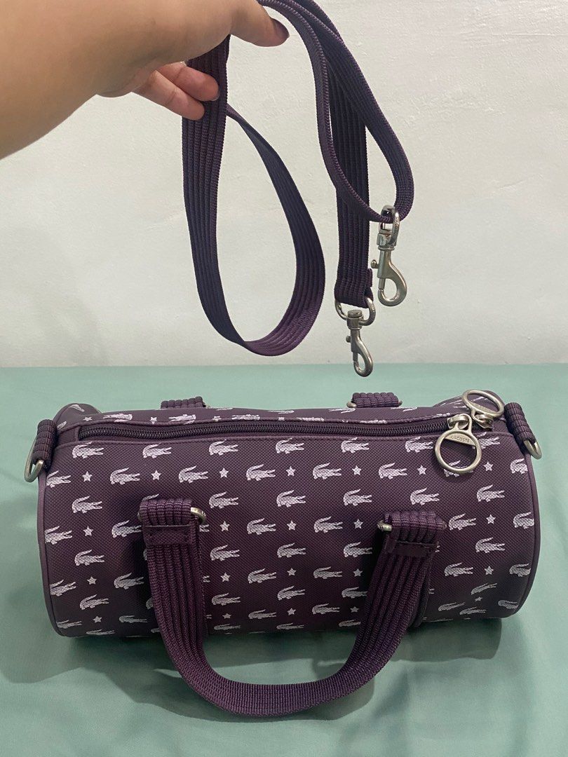 Lacoste discount barrel bag
