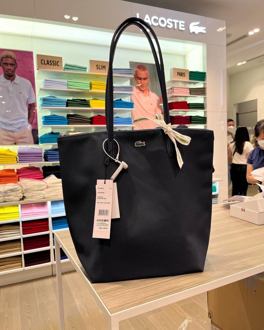 Lacoste Large Vertical Tote Women s Fashion Bags Wallets Shoulder Bags on Carousell