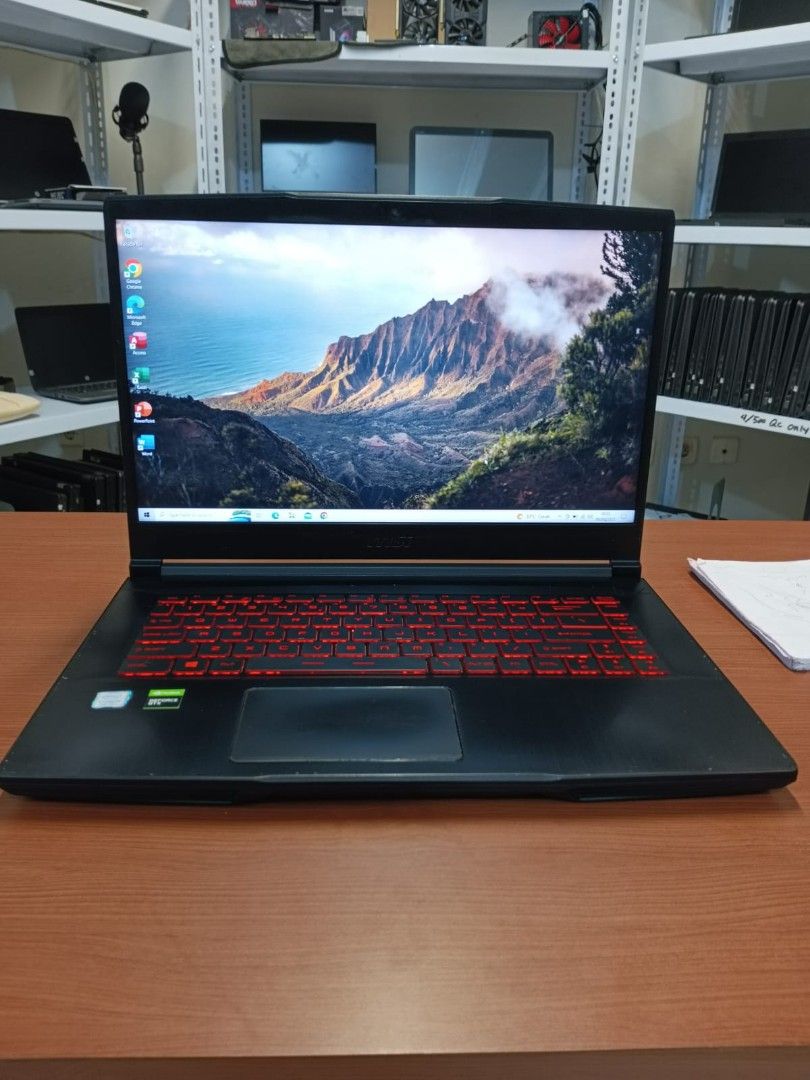 Laptop Gaming MSI GF63 Thin 9RCX I5 Gen 9 Elektronik Komputer laptop-gaming-msi-gf63-thin-9rcx-i5-gen-9-elektronik-komputer