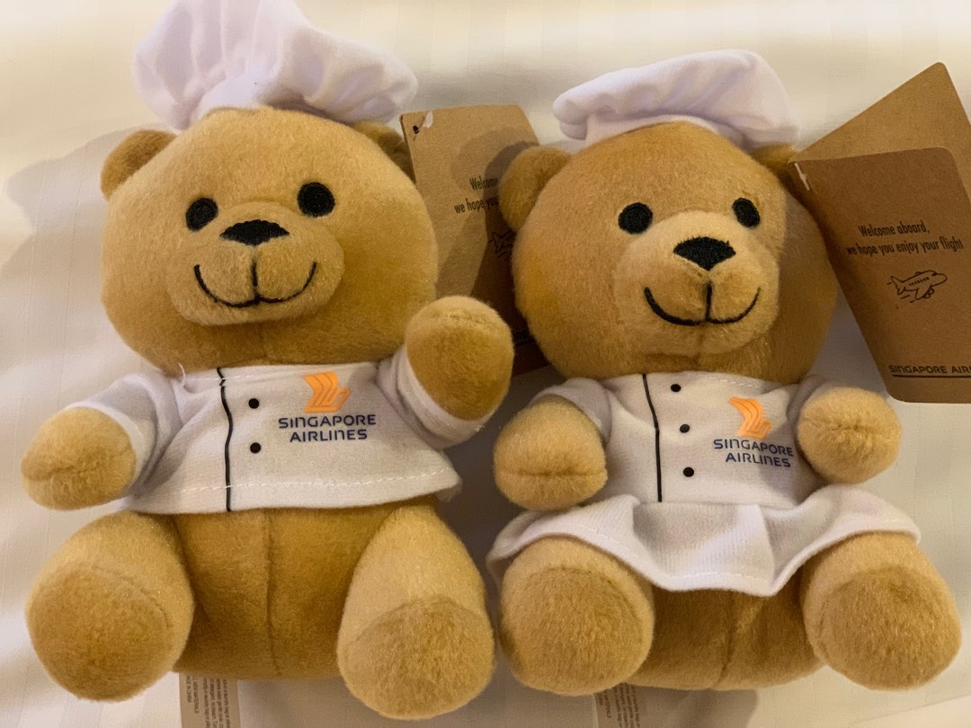 Singapore airlines shop teddy bear