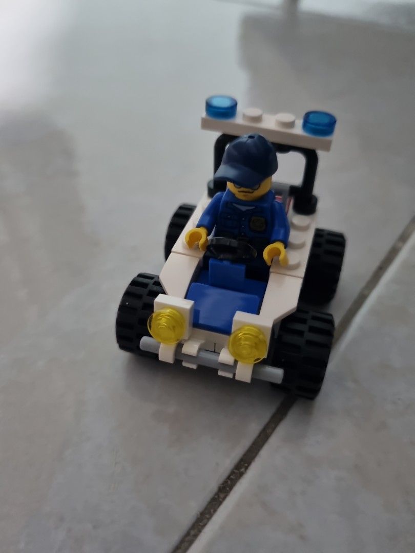lego police quad bike instructions