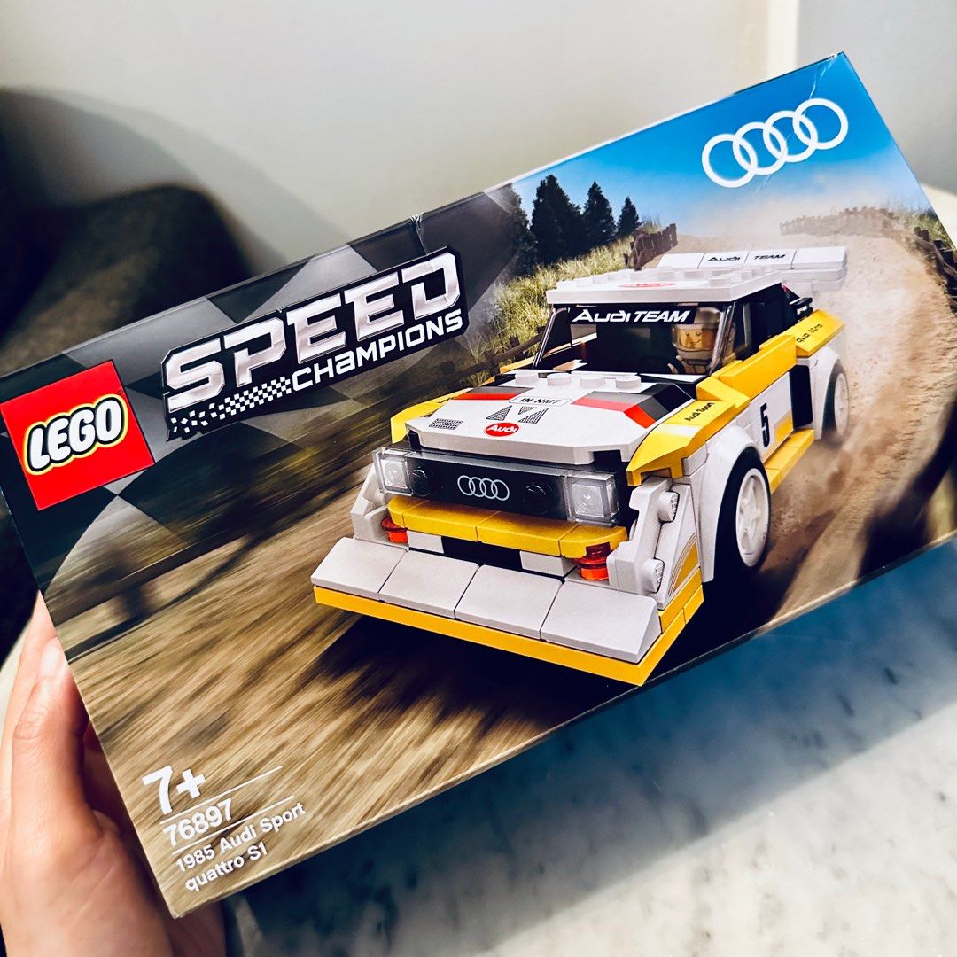 LEGO SPEED CHAMPIONS 1985 Audi Sport quattro S1 76897, Hobbies & Toys, Toys  & Games on Carousell