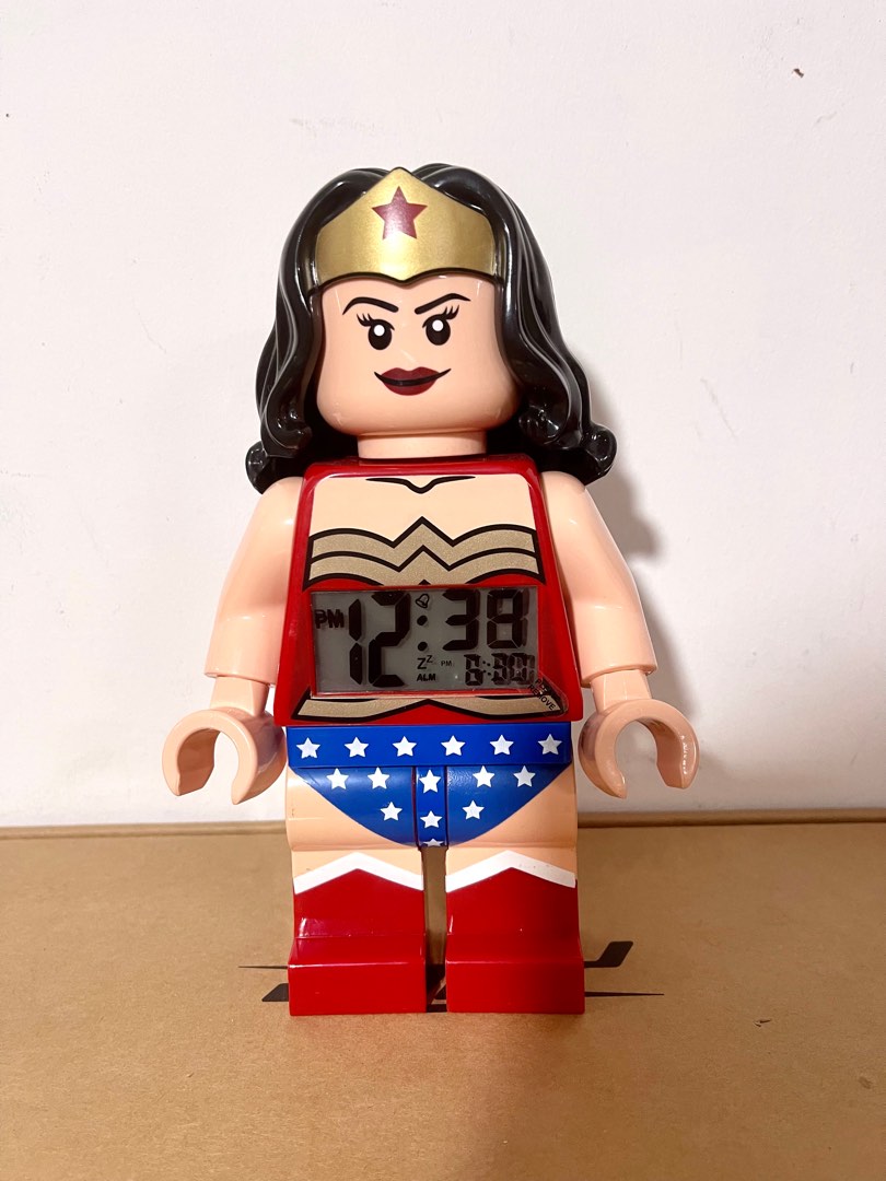 Lego wonder women alarm clock