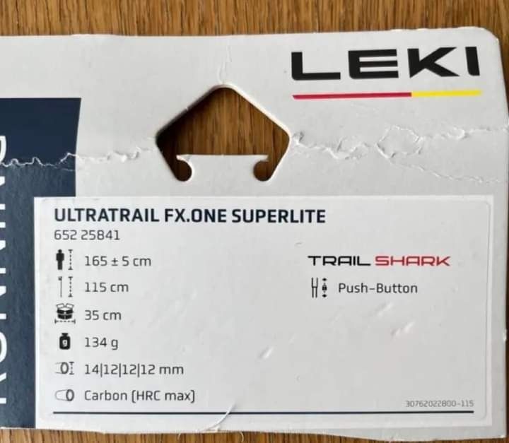 Leki trekking poles carbon utralite (Category: Hiking & Camping) located in Davao. Submitted by sherwin_santos (Listing ID 1247674134, Image 3). Description: Bnew from japan leki trekking poles.