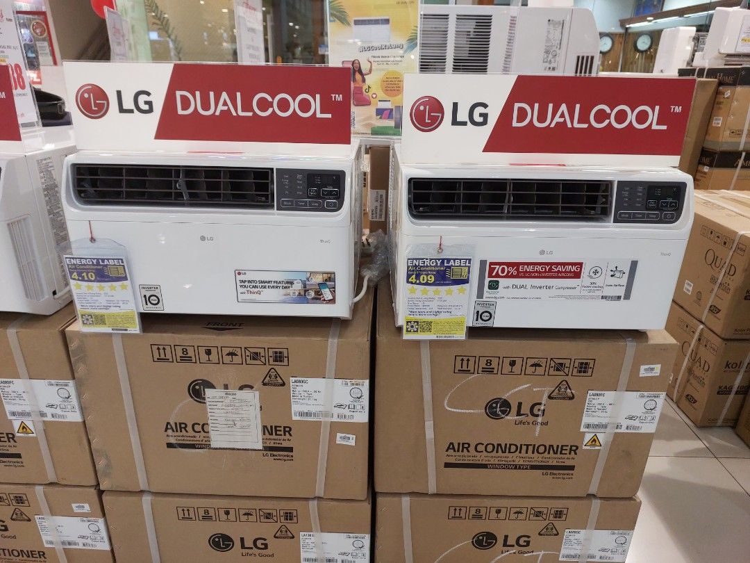 Dual Inverter Window Type LG DUAL INVERTER WINDOW TYPE AIRCON, TV & Home Appliances, Air ...