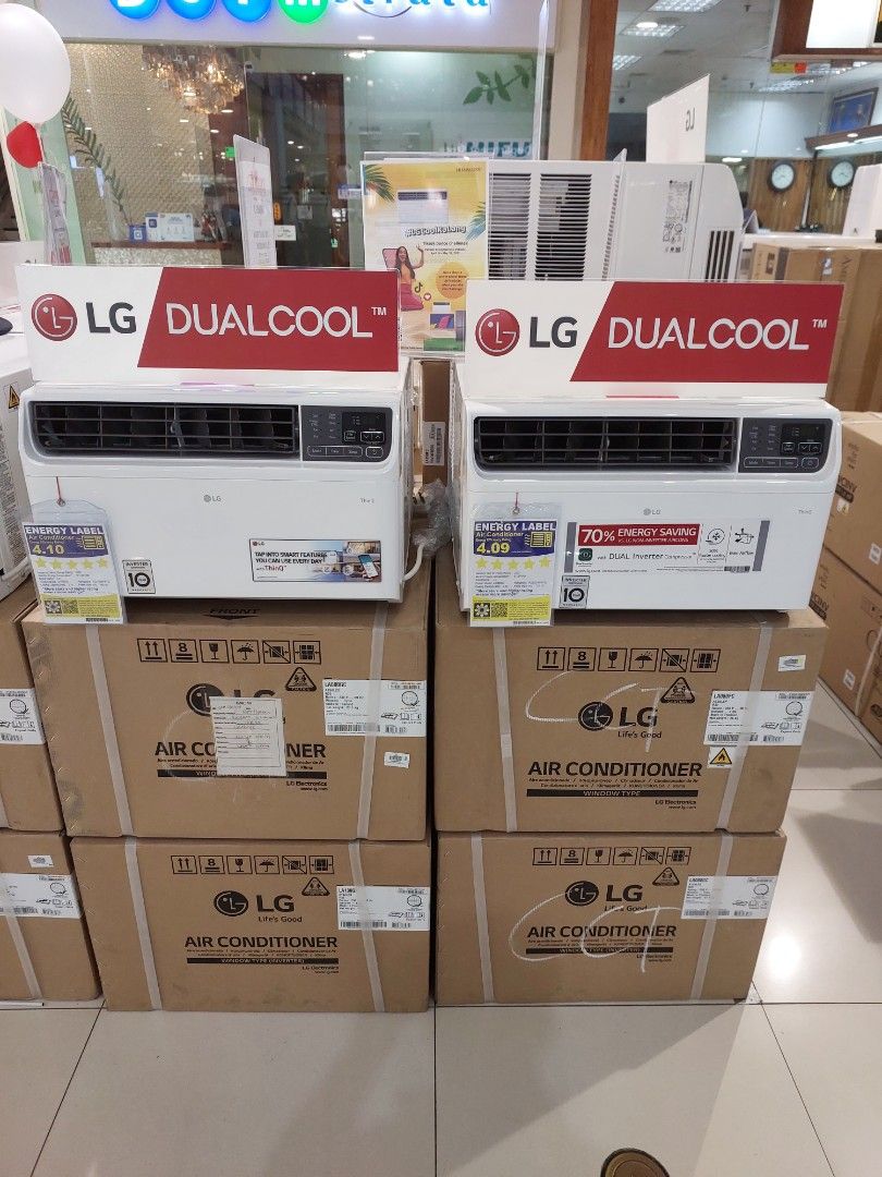 Dual Inverter Window Type LG DUAL INVERTER WINDOW TYPE AIRCON, TV & Home Appliances, Air ...