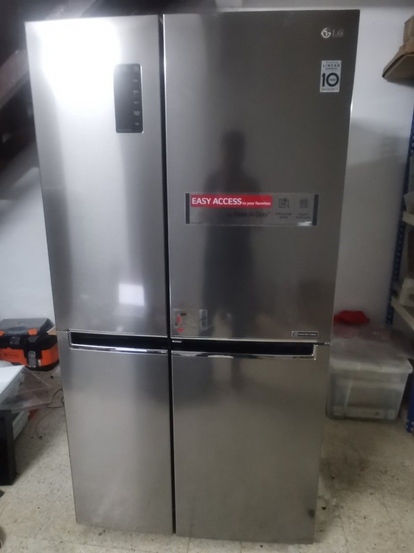 LG fridge side by side, TV & Home Appliances, Kitchen Appliances