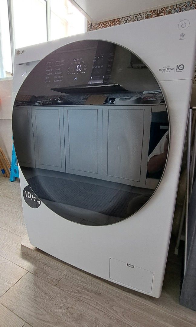 Lg touch screen online washer and dryer
