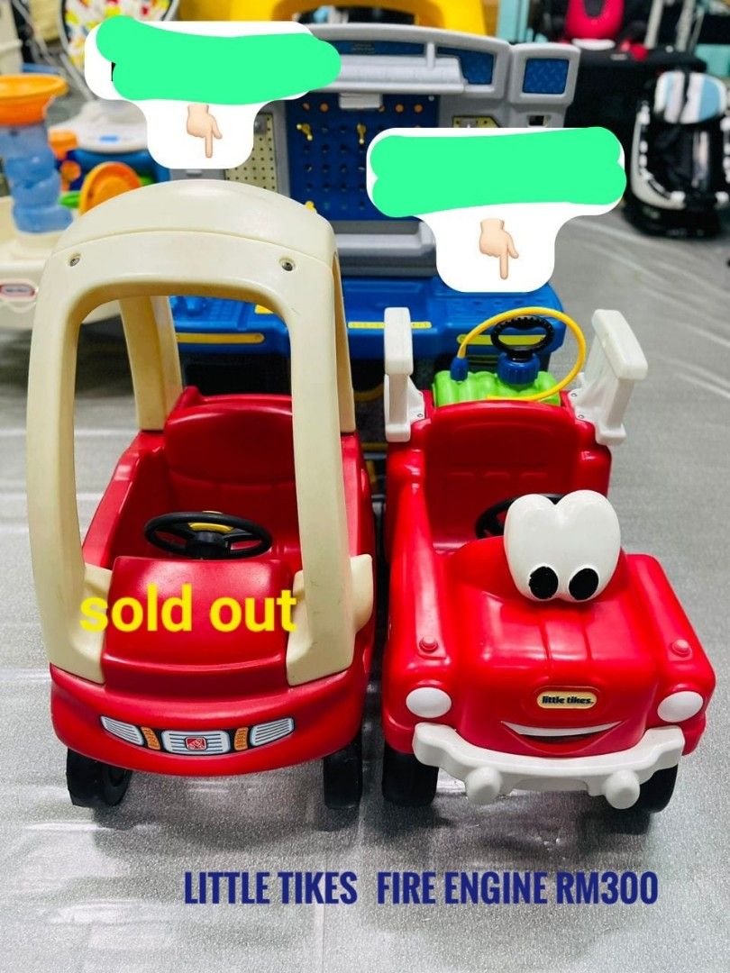 Little tikes ride sales on fire engine