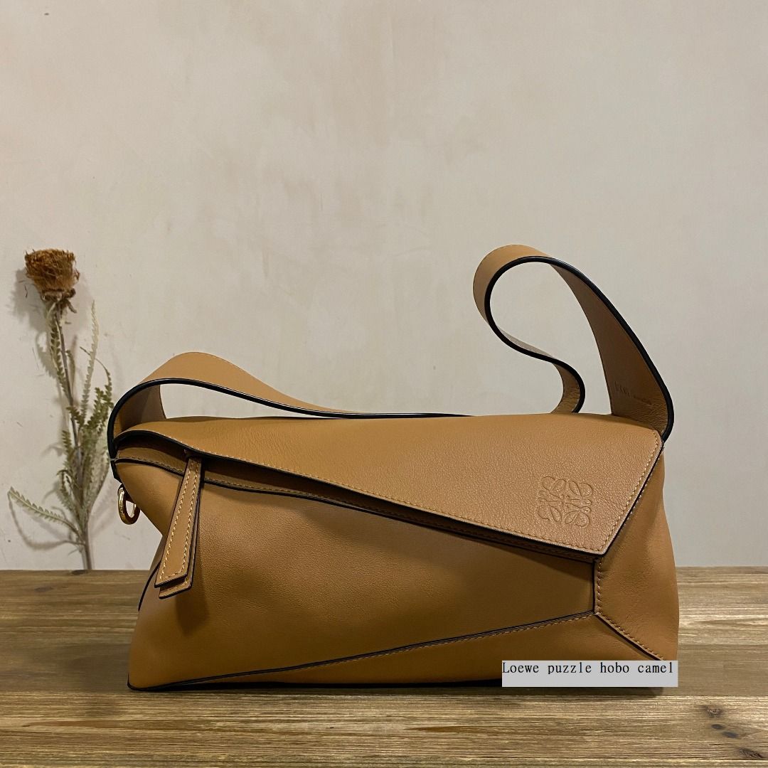 Loewe puzzle bag discount camel