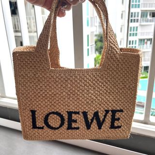 Loewe raffia best sale bag sale