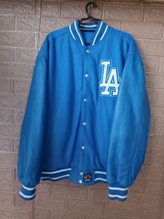 Los Angeles Dodgers JH Design Reversible Women Fleece Jacket - Black Medium