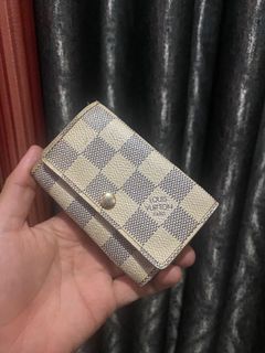 Authentic LV key pouch Damier Ebene canvas, Luxury, Accessories on Carousell