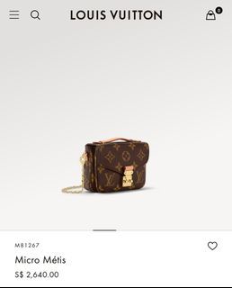 MICRO MÉTIS - Louis Vuitton, Women's Fashion, Bags & Wallets, Cross-body  Bags on Carousell