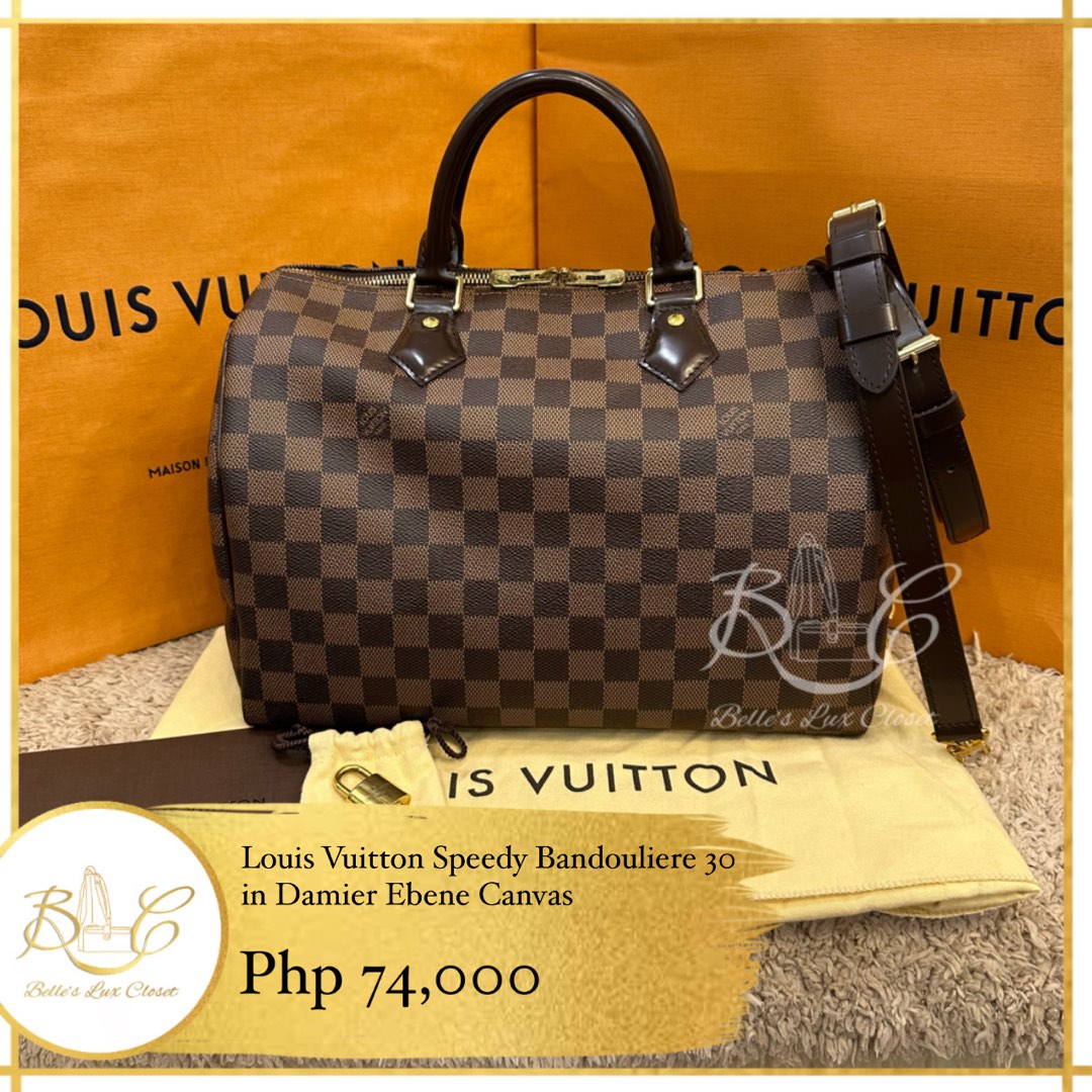 Authentic Louis Vuitton Speedy 40 Bandouliere, Luxury, Bags & Wallets on  Carousell