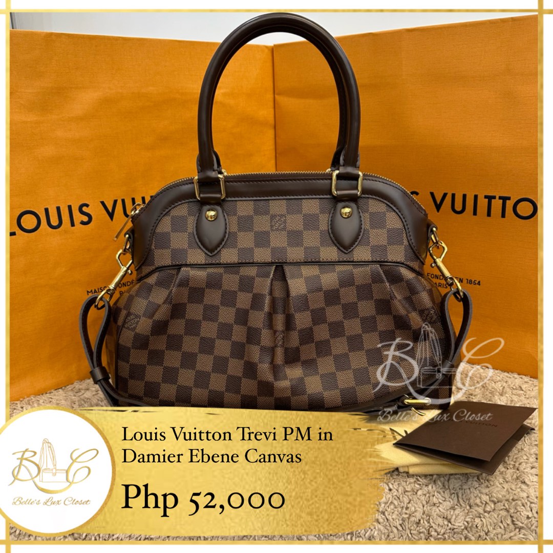 Louis Vuitton Verona PM Damier Ebene Canvas, Luxury, Bags & Wallets on  Carousell