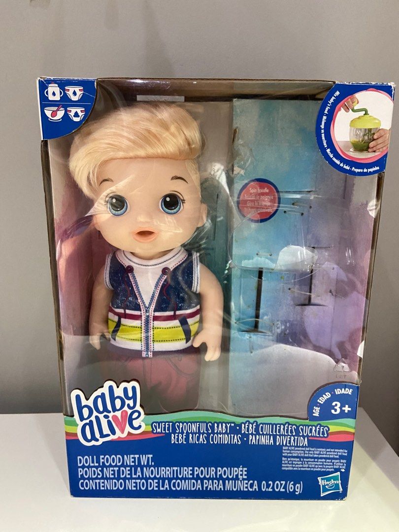 Baby alive sweet spoonfuls deals baby doll boy