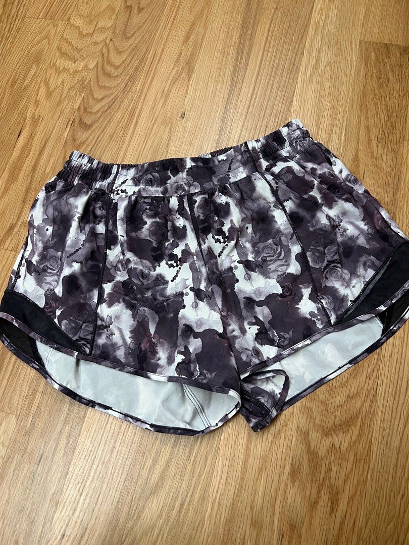 Lululemon floral shorts Women s Fashion Activewear on Carousell