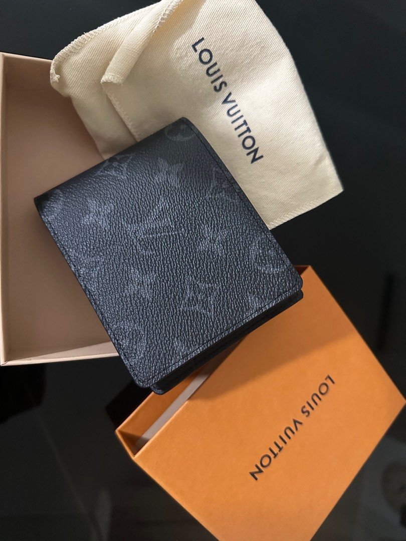 Louis Vuitton LV Monogram Eclipse Black Brazza Long Wallet, Luxury, Bags &  Wallets on Carousell