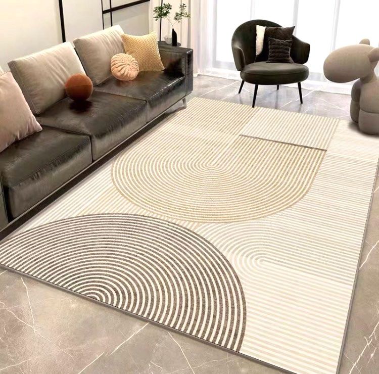 Large Living Room Rugs Grey Modern Patten Big Area Carpets, 49% OFF