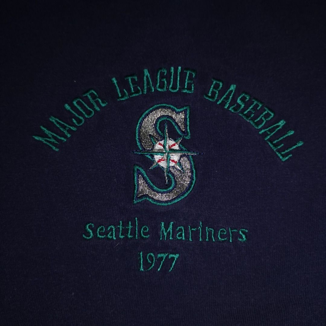 MLB Majestic Seattle Mariners Baseball #77 to 1977 Team reference Auth -  Culture Source