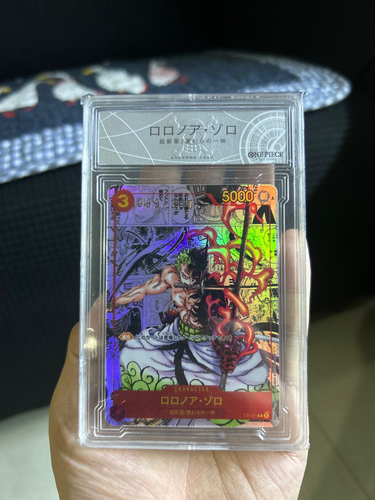 OP6 Zoro Manga Rare : r/OnePieceTCG