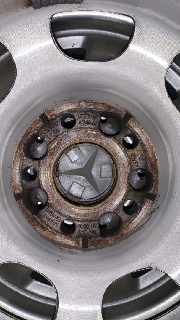 Mercedes S-Class W220 - 16” 7 hole Forged Rim c/w tyres , Car ...