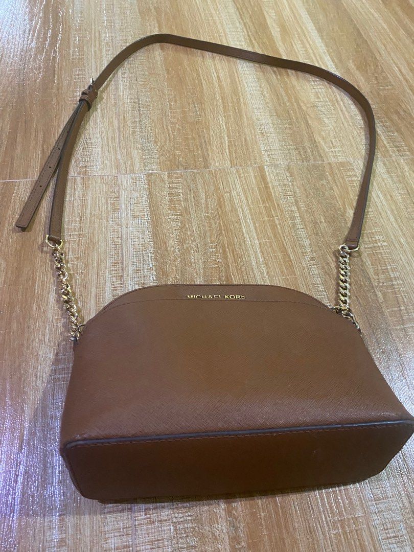 MICHAEL KORS Brown Sling Bag Luxury Bags Wallets on Carousell