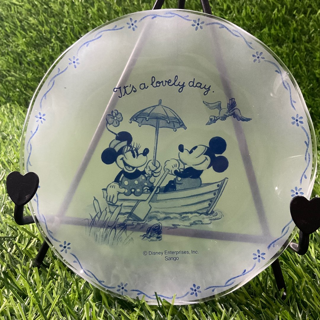 Sango, Scalloped glass, Disney