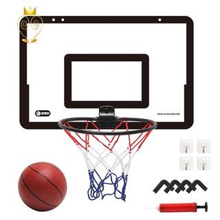 Silverback 23-Inch LED Light-Up Over-The-Door Mini Basketball Hoop Set