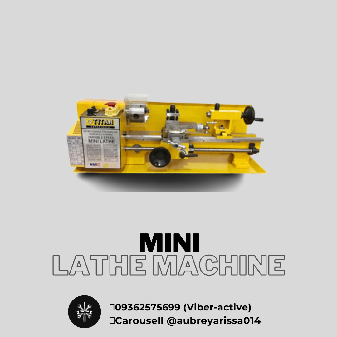 MINI LATHE MACHINE, Commercial & Industrial, Construction Tools ...