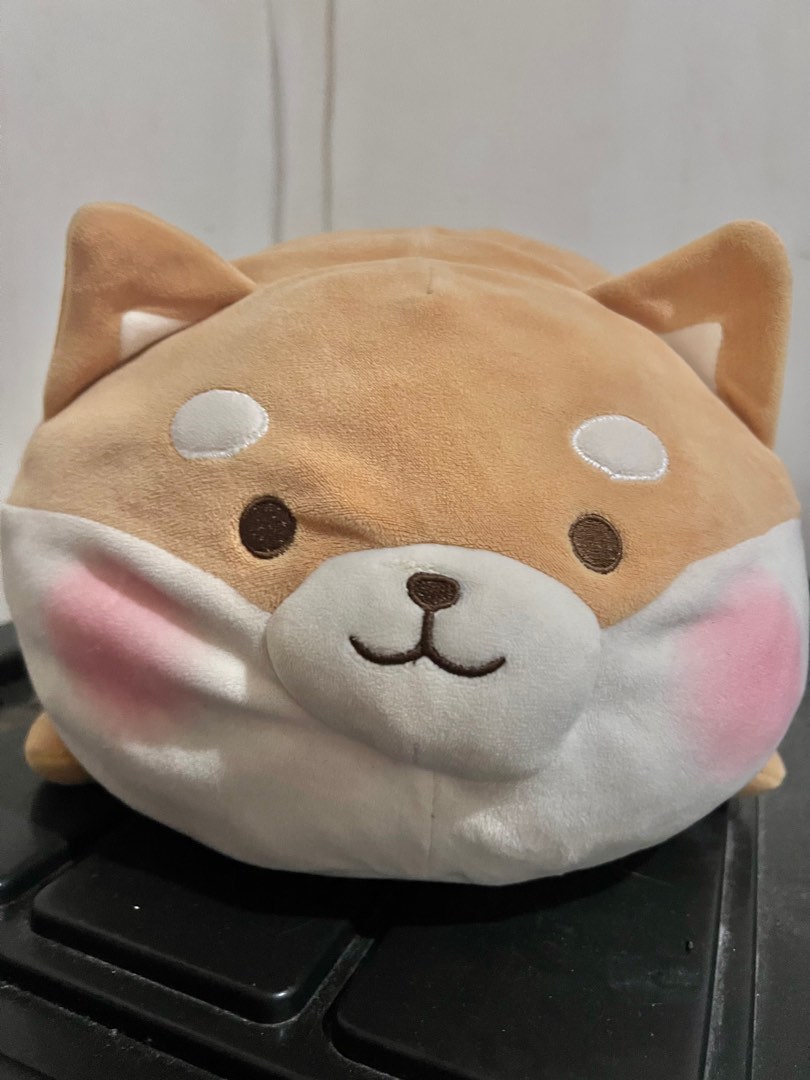 Miniso Corgi Shiba Dog Mallow Type Plushie Pillow Hobbies Toys