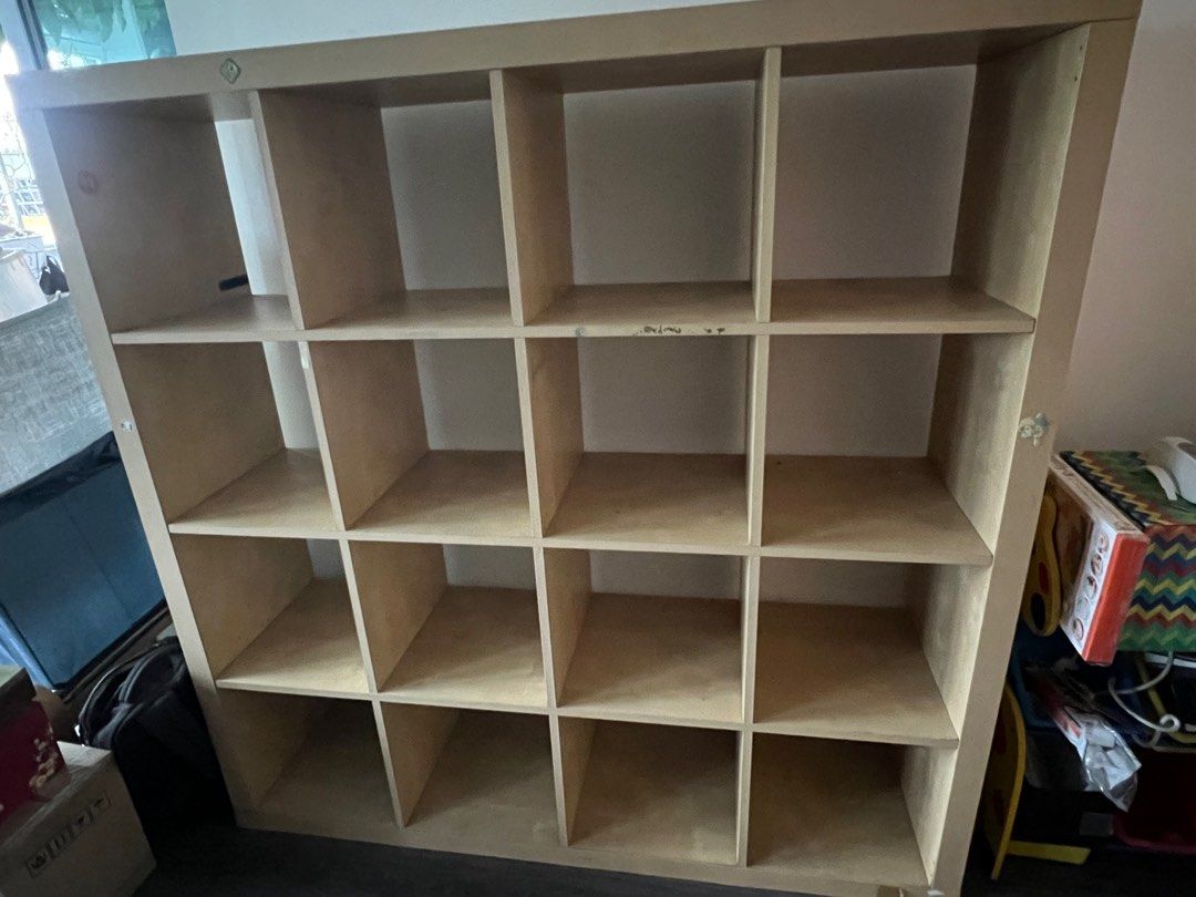 Moving Out Sale IKEA Kallax Shelving Unit, Furniture & Home Living