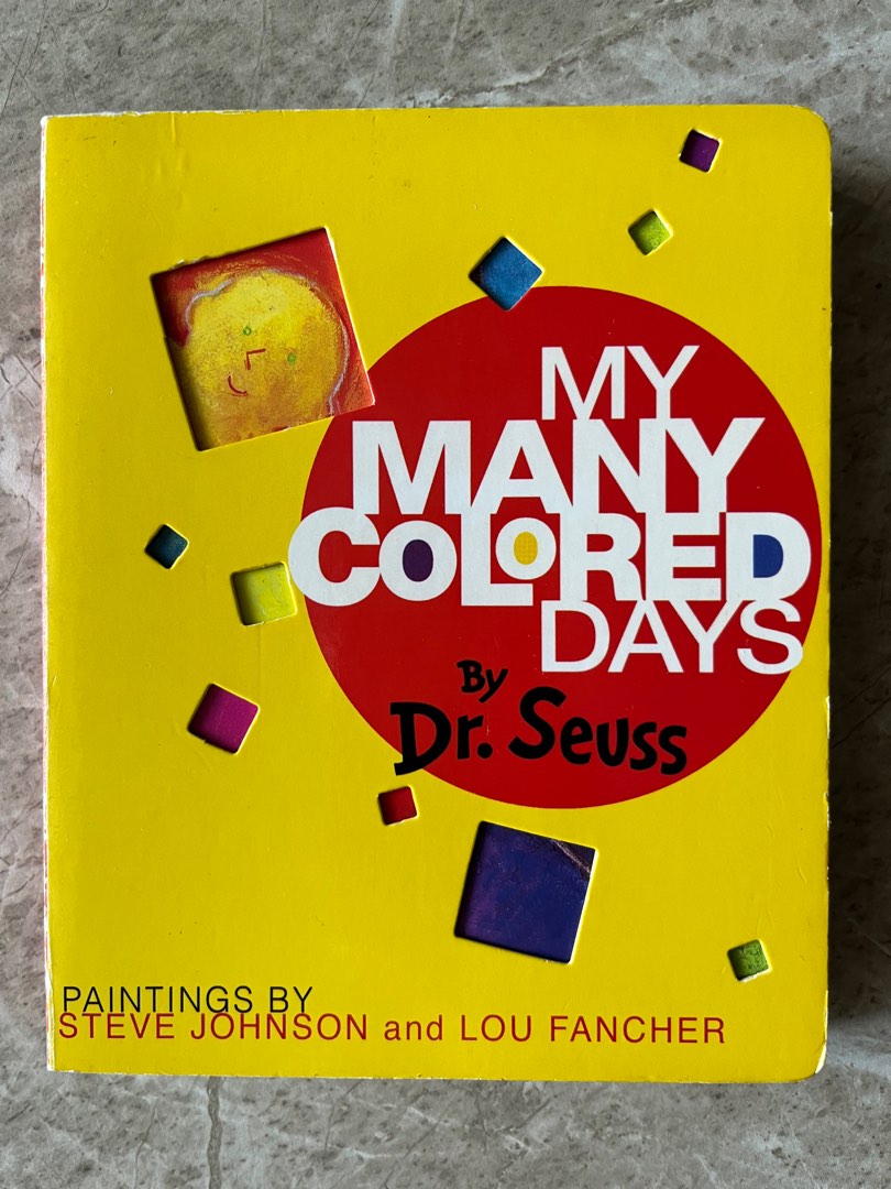 My Many Colored Days board book by Dr Seuss, Hobbies & Toys, Books ...