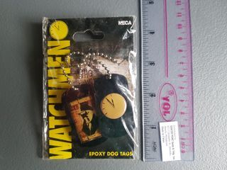 NECA Watchmen Epoxy Dog Tags