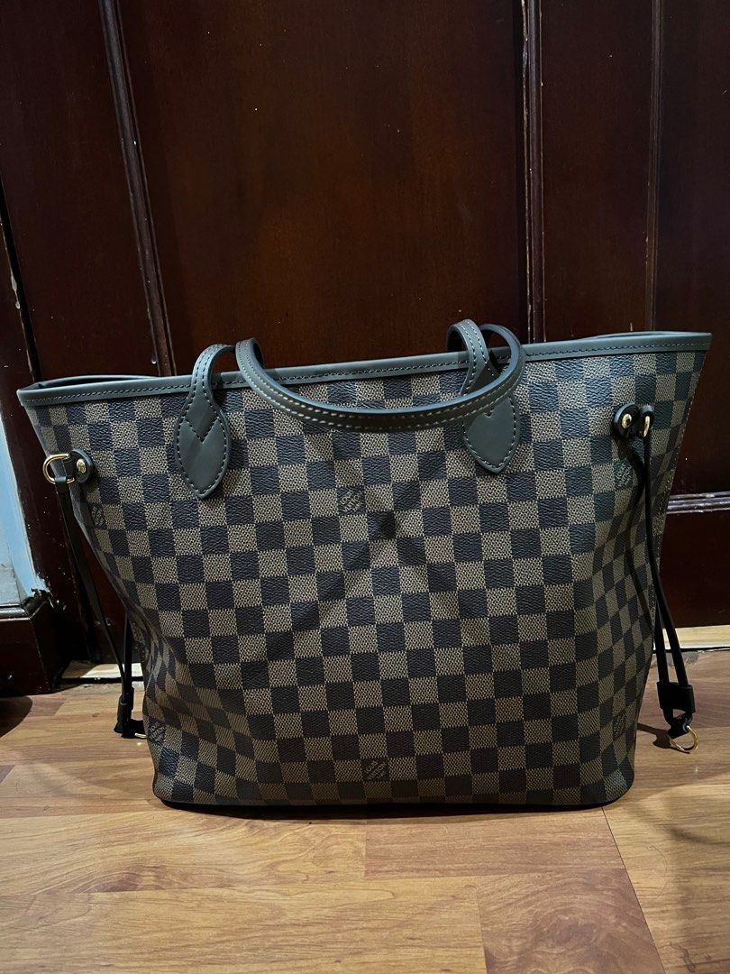 Louis Vuitton Neverfull MM Damier Azur Microchip