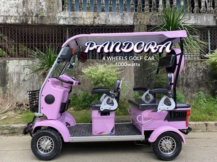 NEW 4 WHEELS ELECTRIC TRIKES ANG DAMING FREEBIES PANDORA 4 WHEELS GOLF CAR 1000watts Sports Equipment Bicycles Parts Bicycles on Carousell