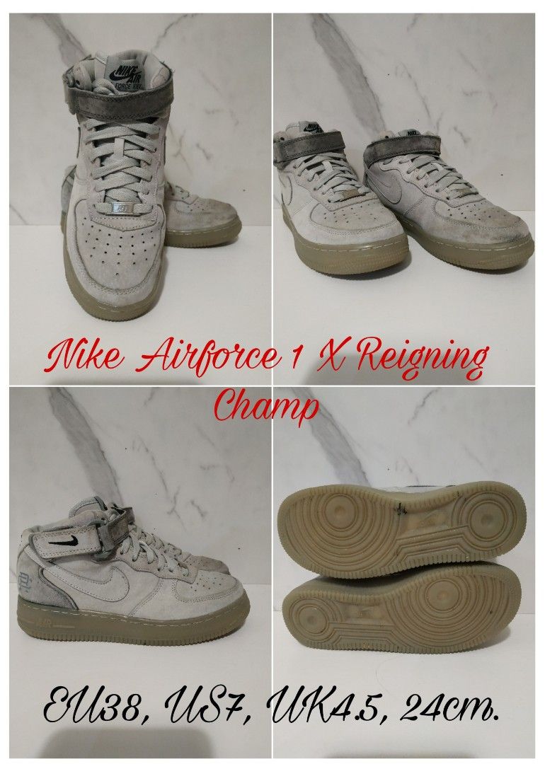 Nike air force 1 x reigning champ sale