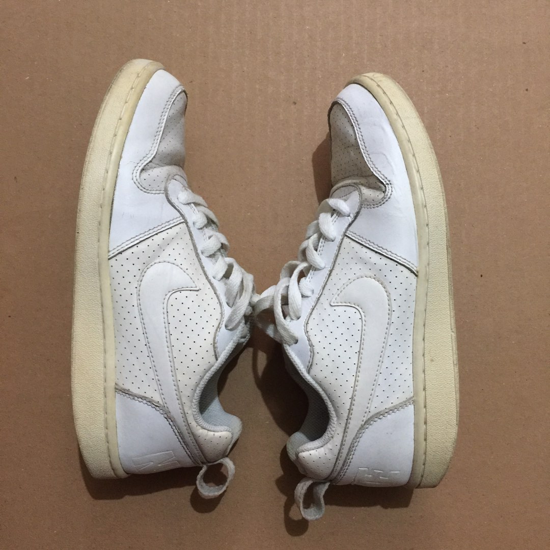 Nike Court Borough Low Triple White (w/ when worn) Women s Fashion