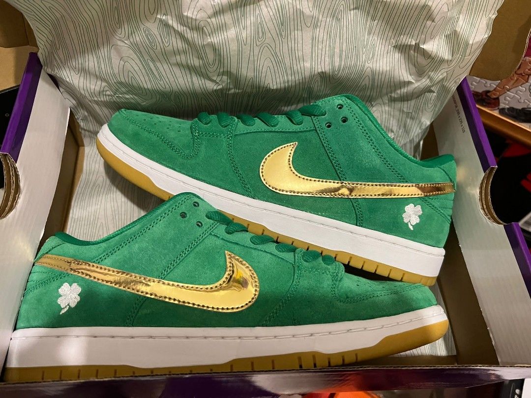 Nike Dunk Low SB Pro Shamrock/ St. Patrick's Day us9/9.5 (eu42.5