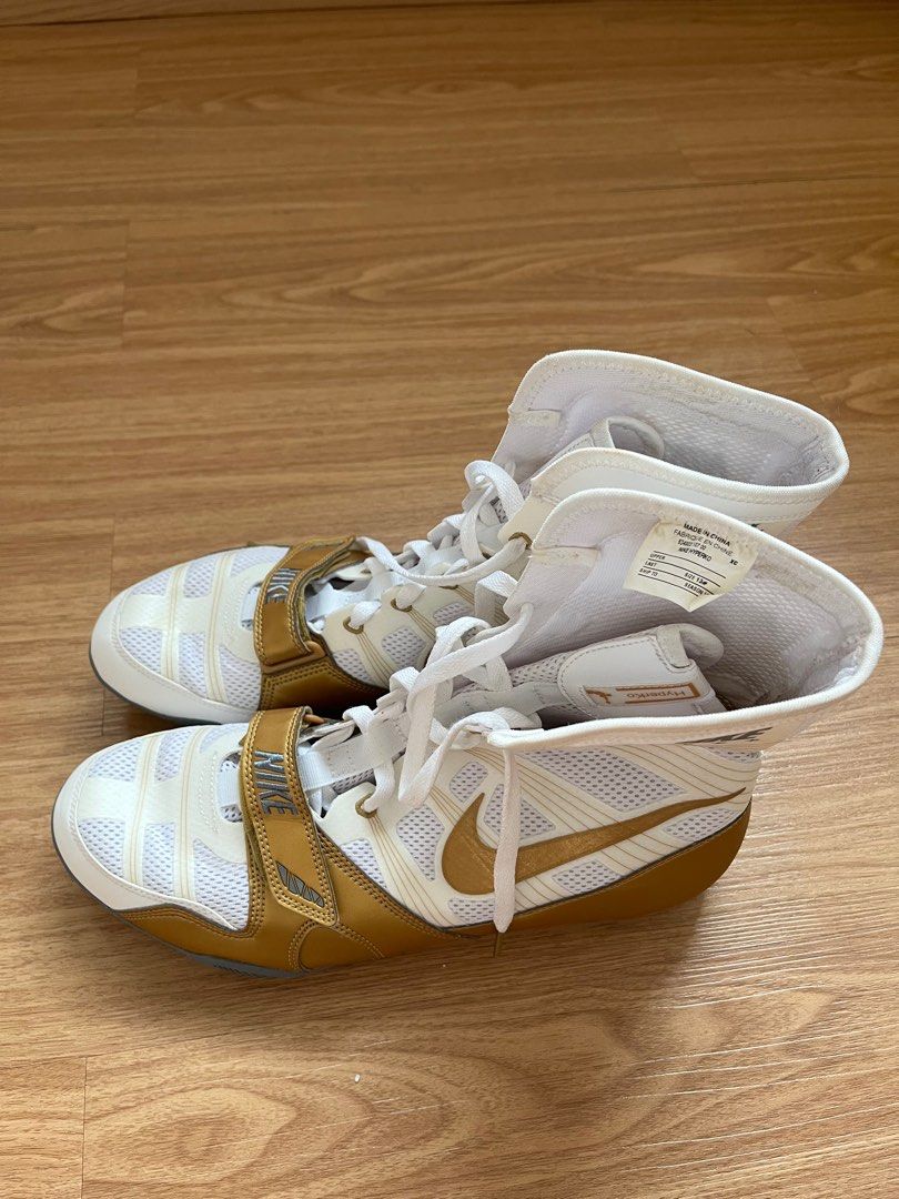 Nike hyperko white gold clearance