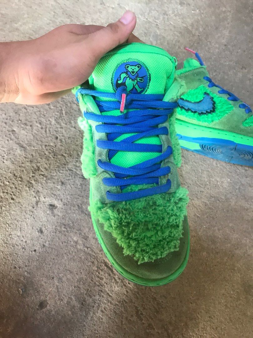 Nike sb X grateful dead bears green on Carousell
