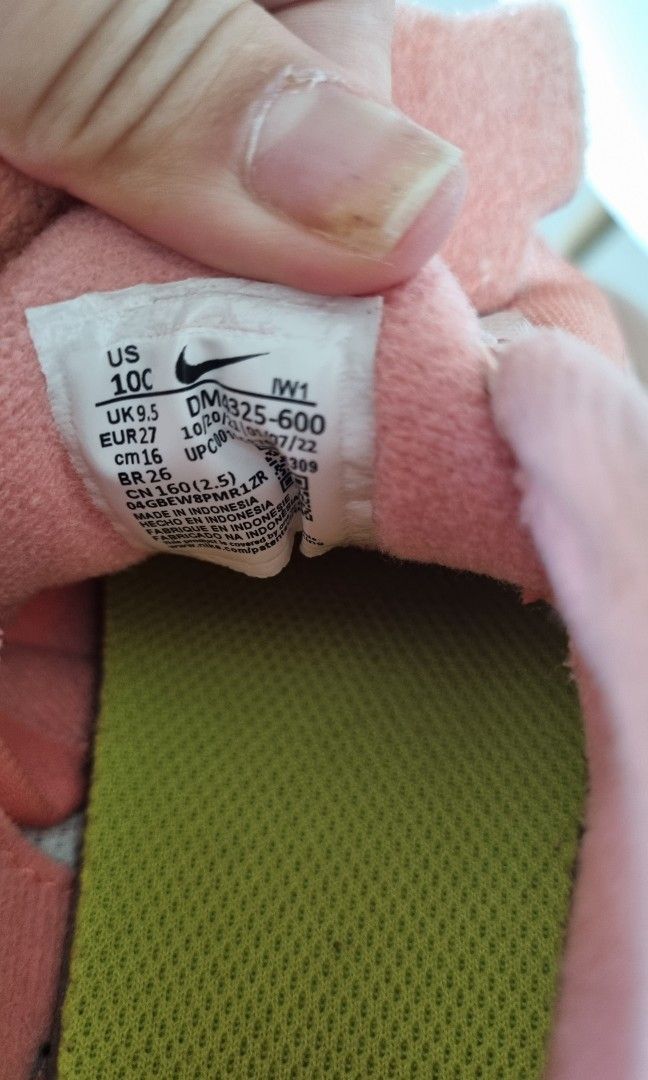 Nike 10c shoe size store