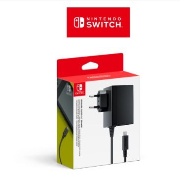 Nintendo switch sales charger in store